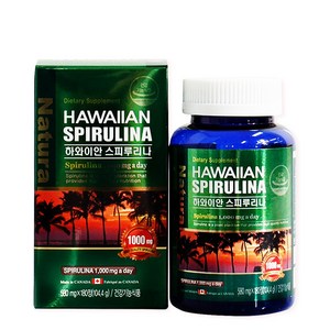 하와이안스피루리나 580mg X 180정(104.4g), 2개