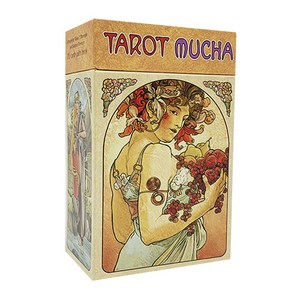 [인터타로] 무하 타로카드 Mucha Tarot [한글해설서증정] 직수입정품, 1개