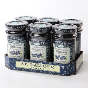 [샹달프쨈]샹달프 과일잼 (블루베리) 170g x 6개 / 샌드위치쨈