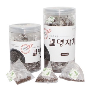 지구마을 국내산 삼각티백 전통차 결명자차 티백차, 1개, 30개입, 1g