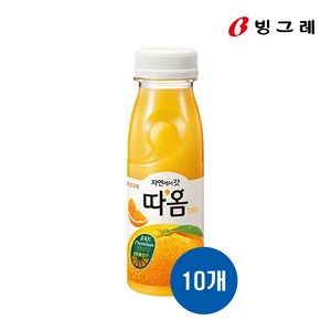 따옴 오렌지 주스, 235ml, 10개