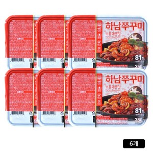 [하남쭈꾸미] o 보통매운맛 350g x 6팩, 6개