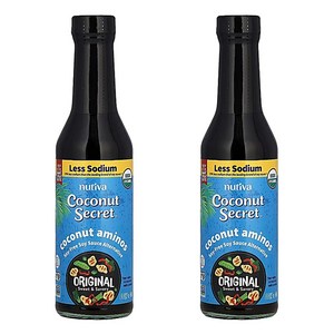 코코넛시크릿 코코넛 아미노스 소이-프리 시즈닝 소스, 237ml, 2개