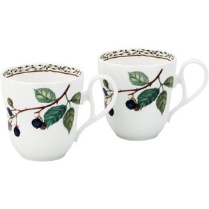 Noritake 노리다케 머그컵 세트 375cc 오차드가든 전자레인지 대응 2개 본차이나 P97855/4911