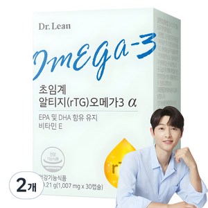 닥터린 초임계 알티지 오메가3 알파 24.3g, 30정, 2개