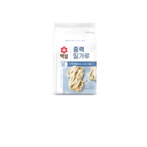 백설 중력 밀가루, 750g, 3개