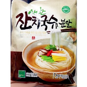 새한 [새한BiF] 잔치국수분말 (새한 1K) X 10, 1개, 1kg