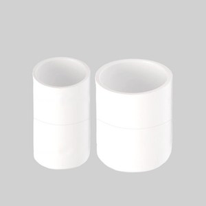 PVC 소켓 VG1 VG2 파이프 100mm 125mm 150mm 수도용 하수도 플라스틱 배관 부속 이음관, 1개