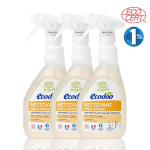 에코두 프랑스 욕실 아기욕조 세정제 무향, 500ml, 3개