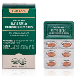 ELTIS 엘티스 식후 혈당 케어 다이어트 프리미엄, 1개, 1정