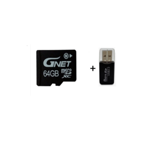 지넷 블랙박스 정품 SD메모리카드 16G 32G 64G 카드리더기 포함, 1개, 64GB