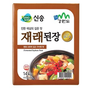 신송식품 재래된장 강원도 14kg, 1개