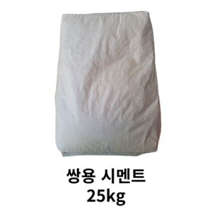 티파니 쌍용 시멘트 콘크리트 배합 강도 테스트 시험, 25kg, 1개