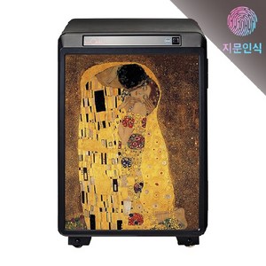 선일금고 LUCELL 루셀UP-060PM1지문 클림트키스 루셀명화금고 루셀금고 선일가정용금고 100KG 인기금고 보석함증정[IOT스마트기능없음], UP-060PM1