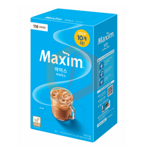 맥심 아이스 커피믹스 110T, 1개, 110개입