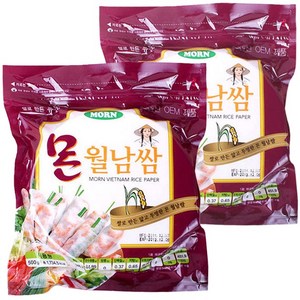 MORN 월남쌈 원형, 500g, 2개