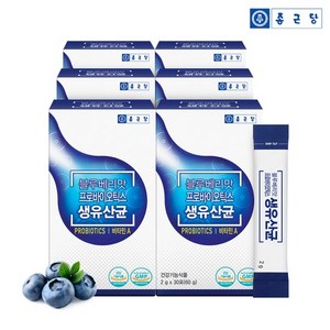 종근당 블루베리맛 프로바이오틱스 6박스 6개월, 60g