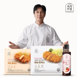 김동완 제주돼지 돈까스 (등심8+치즈2+소스1통), 1개, 120g