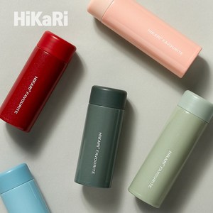 HiKaRi 2중 진공 미니 텀블러, 레드, 120ml, 1개
