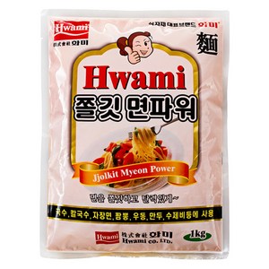 [화미] 쫄깃면파워, 1kg, 4개