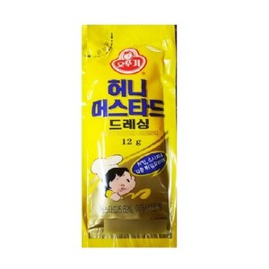 오뚜기 일회용허니머스타드, 12g, 100개