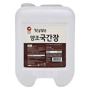 청정원 대상 햇살담은 양조 국간장, 13L, 1개