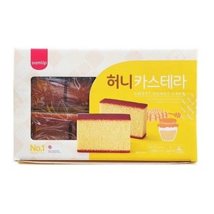 [KT알파쇼핑][JH삼립] 허니 카스테라 155g4입 (620g)_1BOX, 4개, 620g