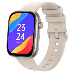 젤센 웨어러블 스마트워치 + 스트랩 세트 에어워치6, 스타라이트, 39mm, GPS