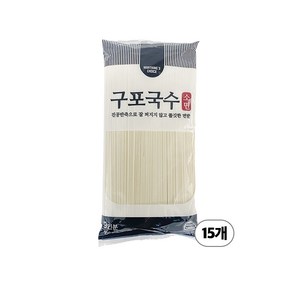 마자킹 구포국수 소면, 15개, 900g