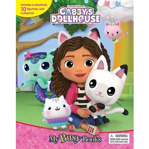 Gabby's Dollhouse My Busy Books - Stoybook 10 figuines playmat