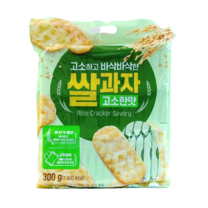 홈플러스 시그니처 쌀과자 고소한맛 300g, 2개