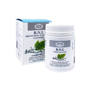 국내배송 네이쳐스탑 BNL 클렌져 기관지 180정, 750mg, 1개