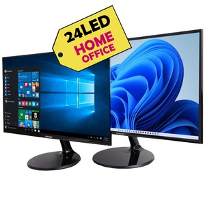 삼성 엘지 브랜드 AA급 24인치 LED HDMI 중고모니터 컴퓨터 FHD 게임 사무 업무 인강 랜덤배송, 24인치 브랜드 LED+HDMi 지원, 60.5cm