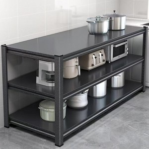 업소용 작업대 모음 업소용 스텐선반 조리대 주방 선반 주방 작업대 스텐 작업대, 120cm*80cm*40cm, 블랙120cm*80cm*40cm