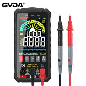 GVDA GD118B 전기테스터기 디지털 전압 전기, GD119B, 1개