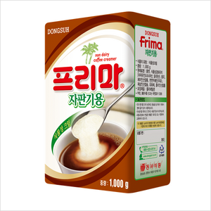 동서 프리마 식물성크림 1kg(자판기용)X12개입 BOX 식품 > 커피/차 커피 커피믹스 커피프림, 1kg, 1개입, 12개