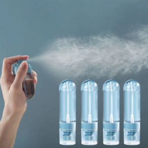 하와잇 거꾸로 초미세 미스트 스프레이 분무기 공병, 4개, 투명 60ml