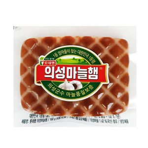 롯데햄 의성 마늘햄 일반포장 동절기만, 6개, 160g