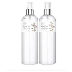 미미로린스 대용량 섬유향수 드레스 퍼퓸 화이트 코튼 500ml x2개, 2개