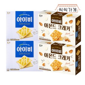 [씩씩가게] 아이비 2종 2개씩 (오리지널 309g x 2ea + 아몬드 178g x 2ea), 1개