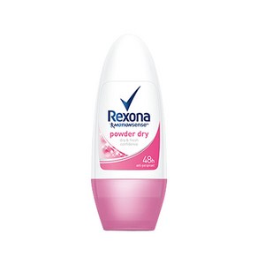 Rexona Roll on Powde dy+bightening 레소나 파우더 드라이+브라이트닝, 1개, 50ml