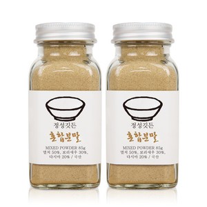 [특별기획] 정성깃든 실속형 국내산 천연조미료 분말(혼합2병), 2개, 80g