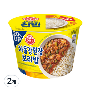 오뚜기 차돌 강된장 보리밥 컵밥, 310g, 10개