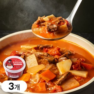 아이엠그라운드 마녀스프 클렌징 3일 식단관리 패키지 토마토 비프 스프 스튜 토마토수프 한끼 아침식사대용, 320g, 3개