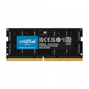 마이크론 Crucial 노트북 DDR5-4800 CL40, 32GB, 1개