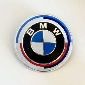 BMW 50주년 엠블럼 혼캡 후드 트렁크 보닛 81mm 74mm 47mm 45mm, 74mm(73mm)