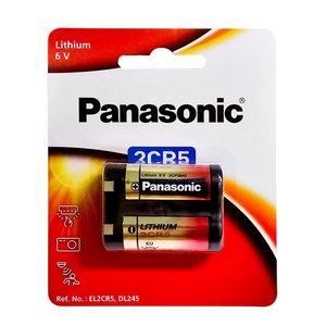 파나소닉 PANASONIC 카메라 배터리 2CR5 리튬배터리, 1개입, 1개