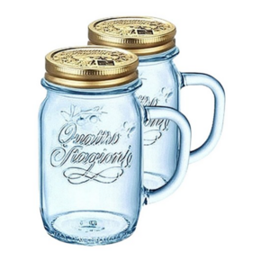 보르미올리 콰드로 드링크자 세트 450ml, 450ml., 4개