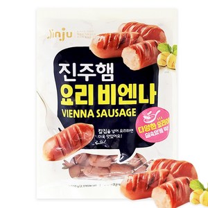 진주햄 요리비엔나 소시지 1kgx2개/냉장-일반박스 발송, 2개, 1kg