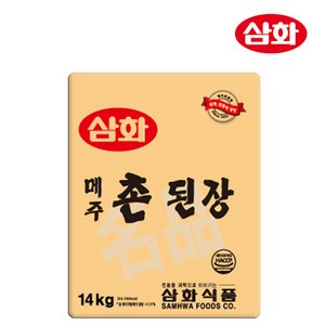 삼화식품 메주촌된장, 14kg, 1개